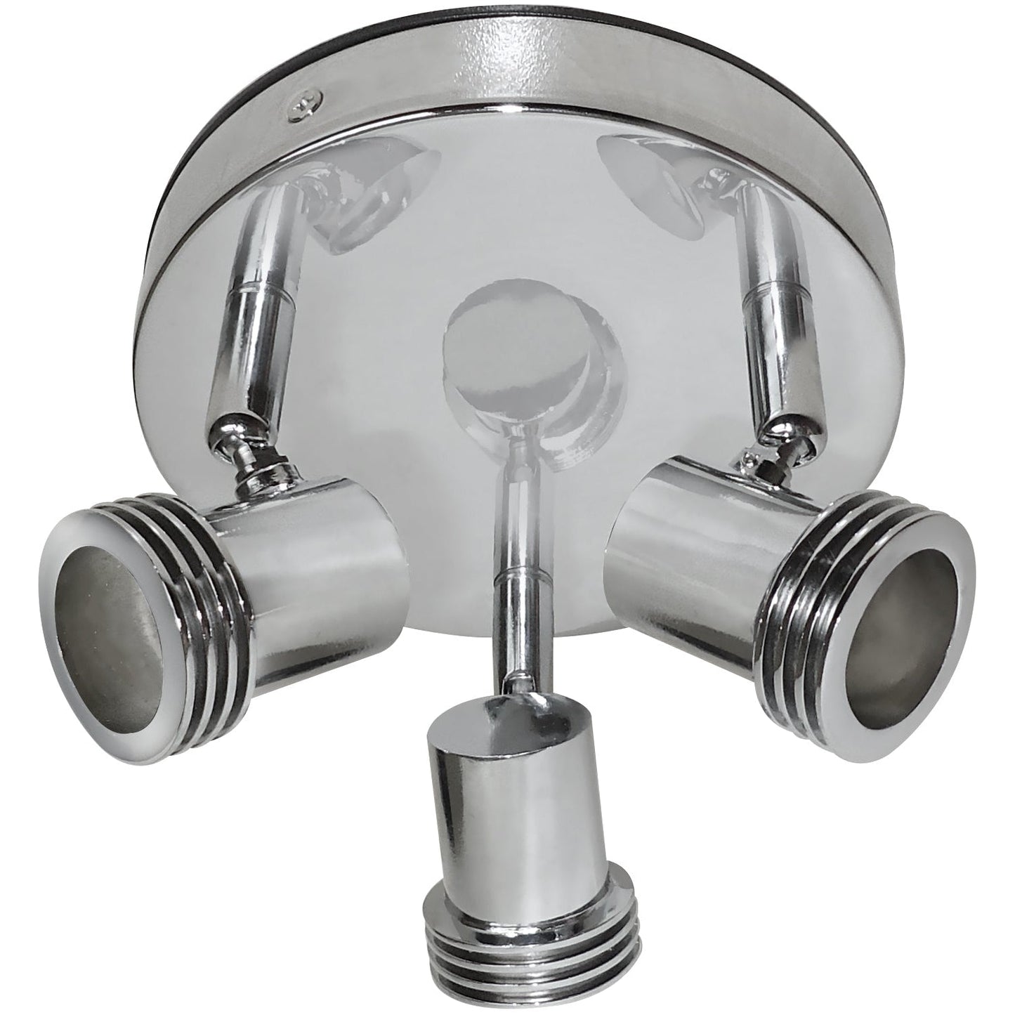 Eterna SPOT3CRPL GU10 Triple Spotlight Plate Chrome
