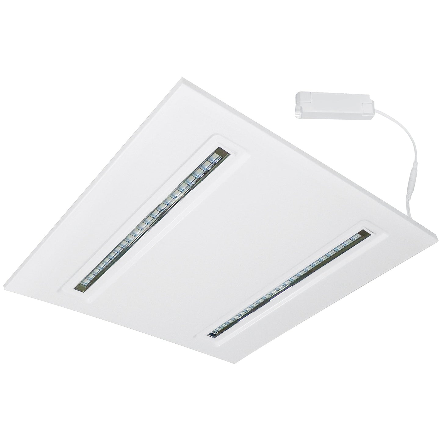 Eterna 600P4KTPU 600 x 600 Steel UGR19 Louvered LED Panel