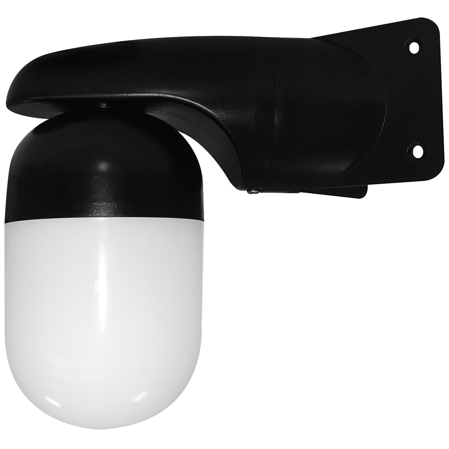Eterna WELLBKSTD Black Polycarbonate LED Wall Glass