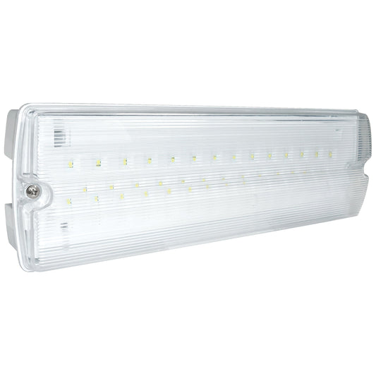 Eterna EMLED3M Maintained Emergency LED Bulkhead White