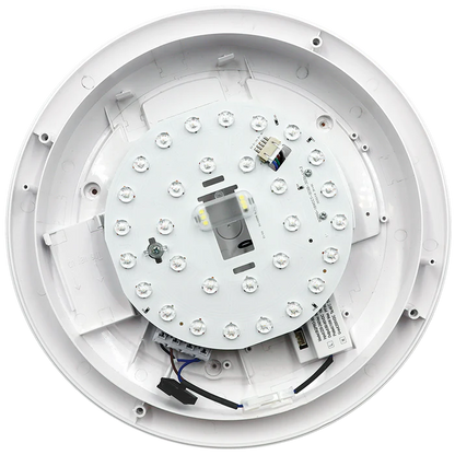 Eterna E02LNACIW Lina Power and CCT Switchable IP66 Eyelid Bulkhead White