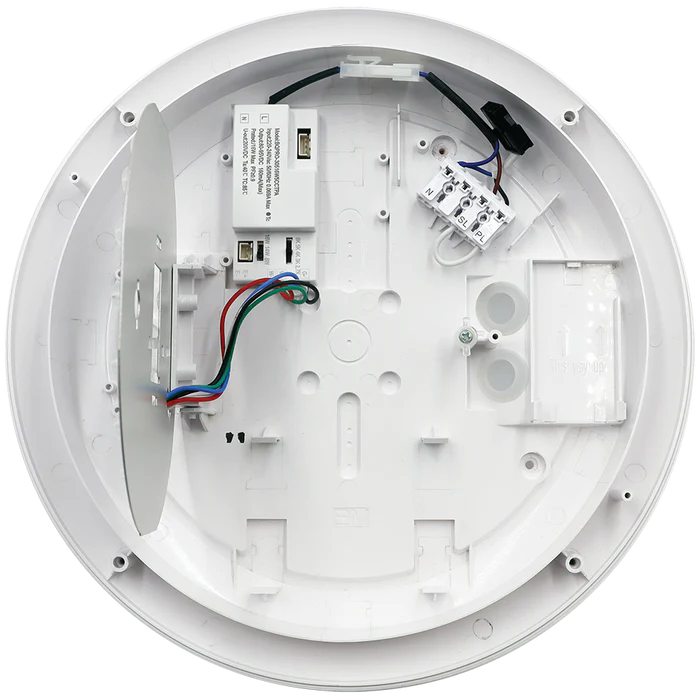 Eterna E02LNACIW Lina Power and CCT Switchable IP66 Eyelid Bulkhead White