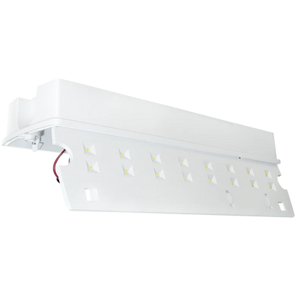 Eterna KEM3BULKLI 4W Li-ion LED Maintained Emergency Bulkhead with ISO 7010 Legend Set