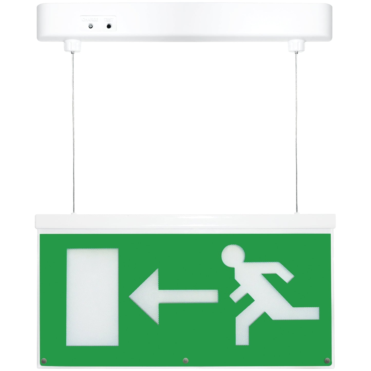 Eterna SIGNLEDEM3 LED Emergency Exit Drop Sign White