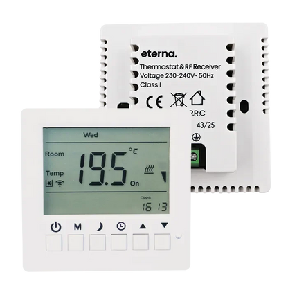 Eterna E12PH2 2kW Plinth Heater with RF Thermostat and Remote Control