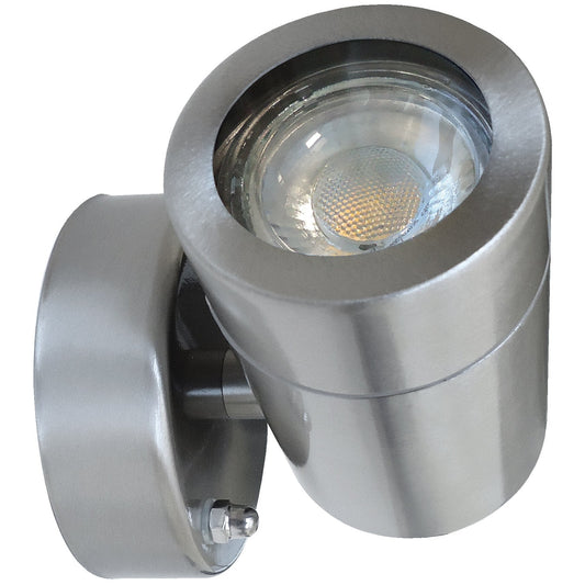 Eterna SSWLSING Stainless Steel Single Wall Light