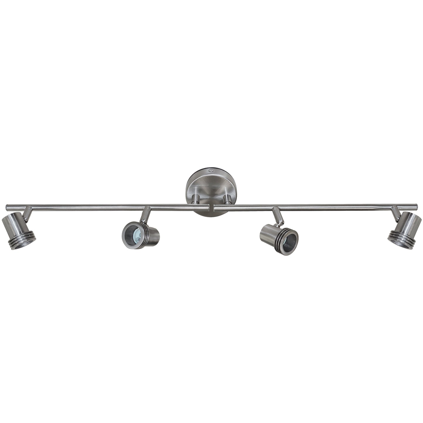 Eterna SPOT4SN GU10 Quad Spotlight Split Bar Satin Nickel