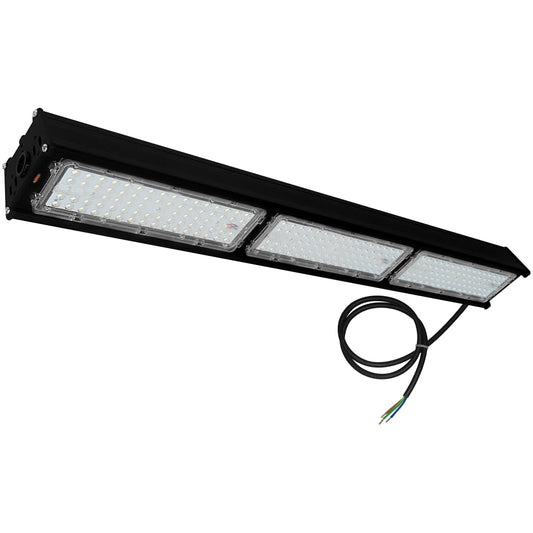 Eterna HBAYLIN 150W Linear Highbay with 90° Lens Black