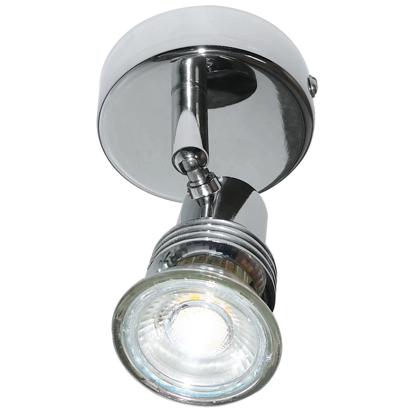 Eterna SPOT1CR GU10 Single Spotlight Chrome