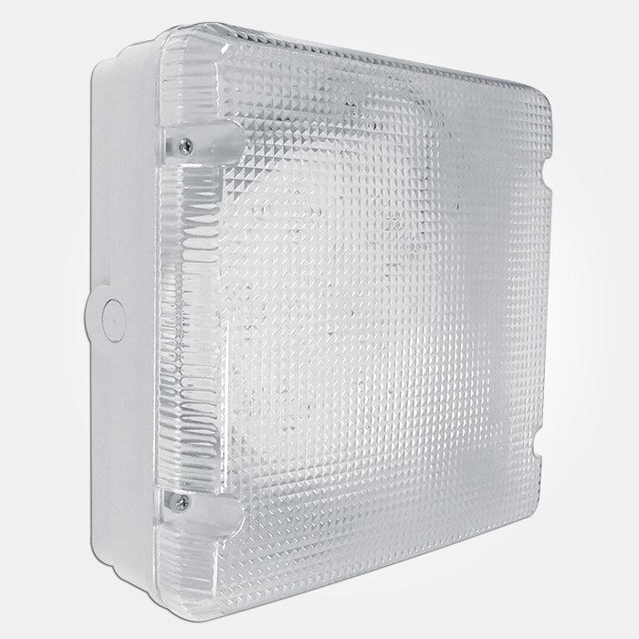 Eterna PRSQEM3 Tri-Colour Emergency LED Bulkhead