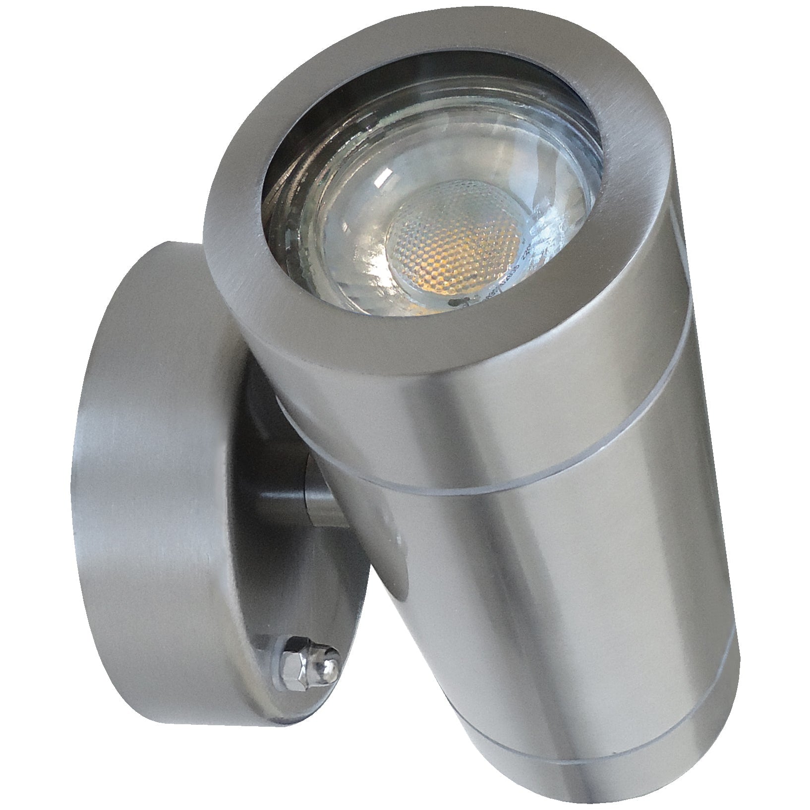 Eterna SSWLTWIN Stainless Steel Twin Wall Light